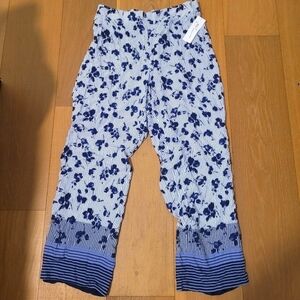 NWT NY Collection wide leg linen pants women's XL